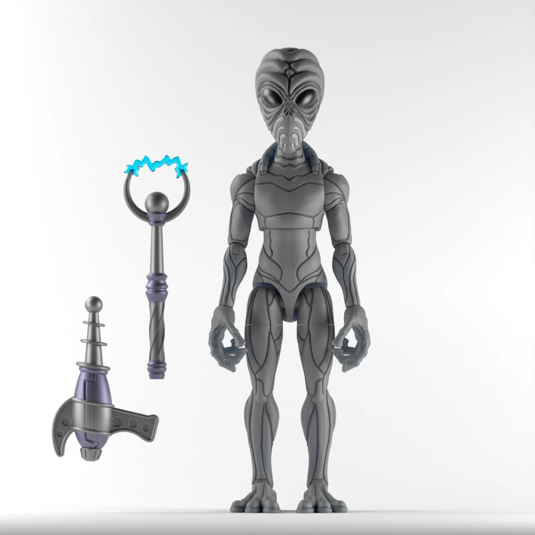 Cryptoids: War for the Green Planet Roswell Grey Alien 1/12 Scale Deluxe Action Figure Gallery Image 3