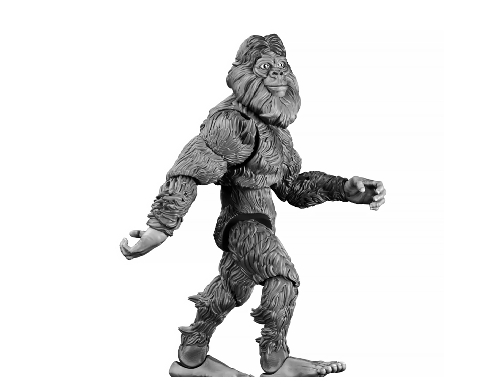 Cryptoids: War for the Green Planet Young Shadow Bigfoot 1/12 Scale Deluxe Action Figure Gallery Image 1