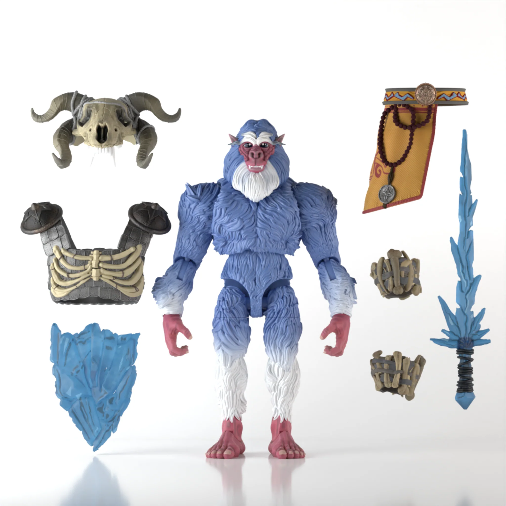Cryptoids: War for the Green Planet Tibetan Yeti 1/12 Scale Deluxe Action Figure Gallery Image 5