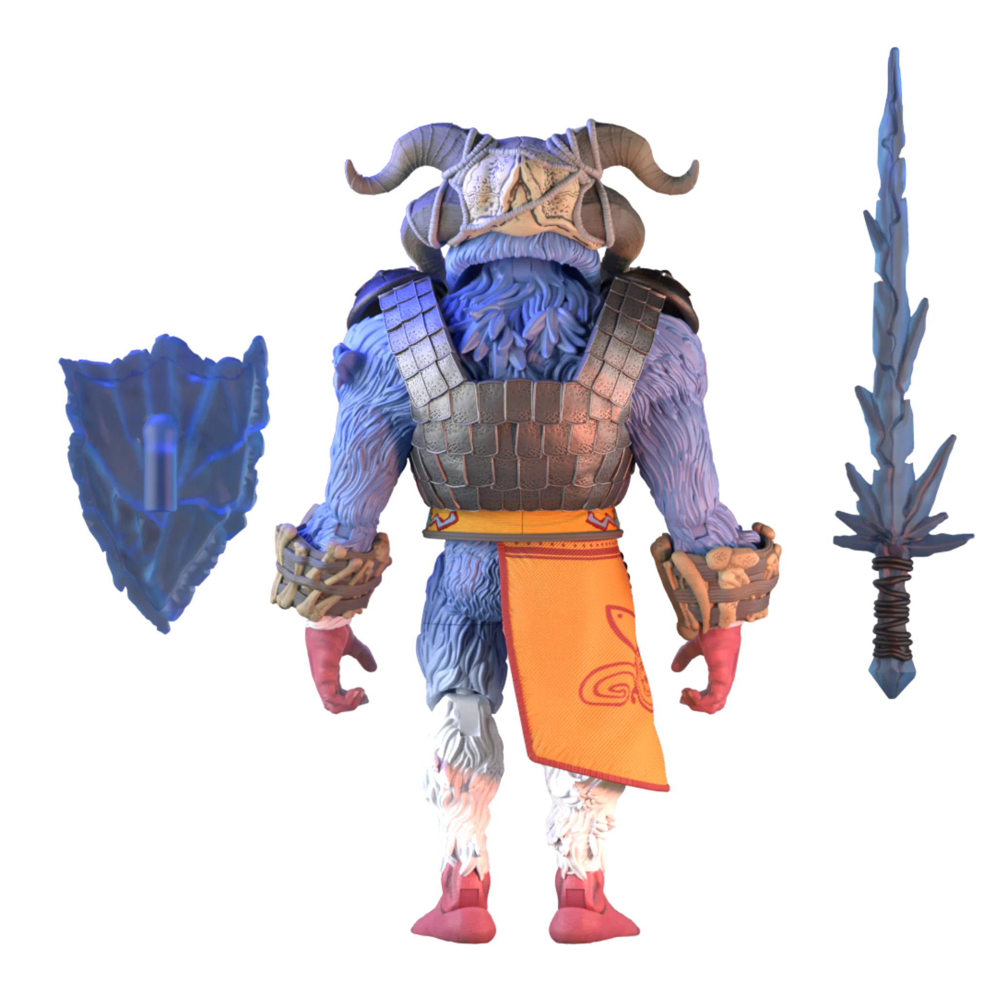 Cryptoids: War for the Green Planet Tibetan Yeti 1/12 Scale Deluxe Action Figure Gallery Image 4