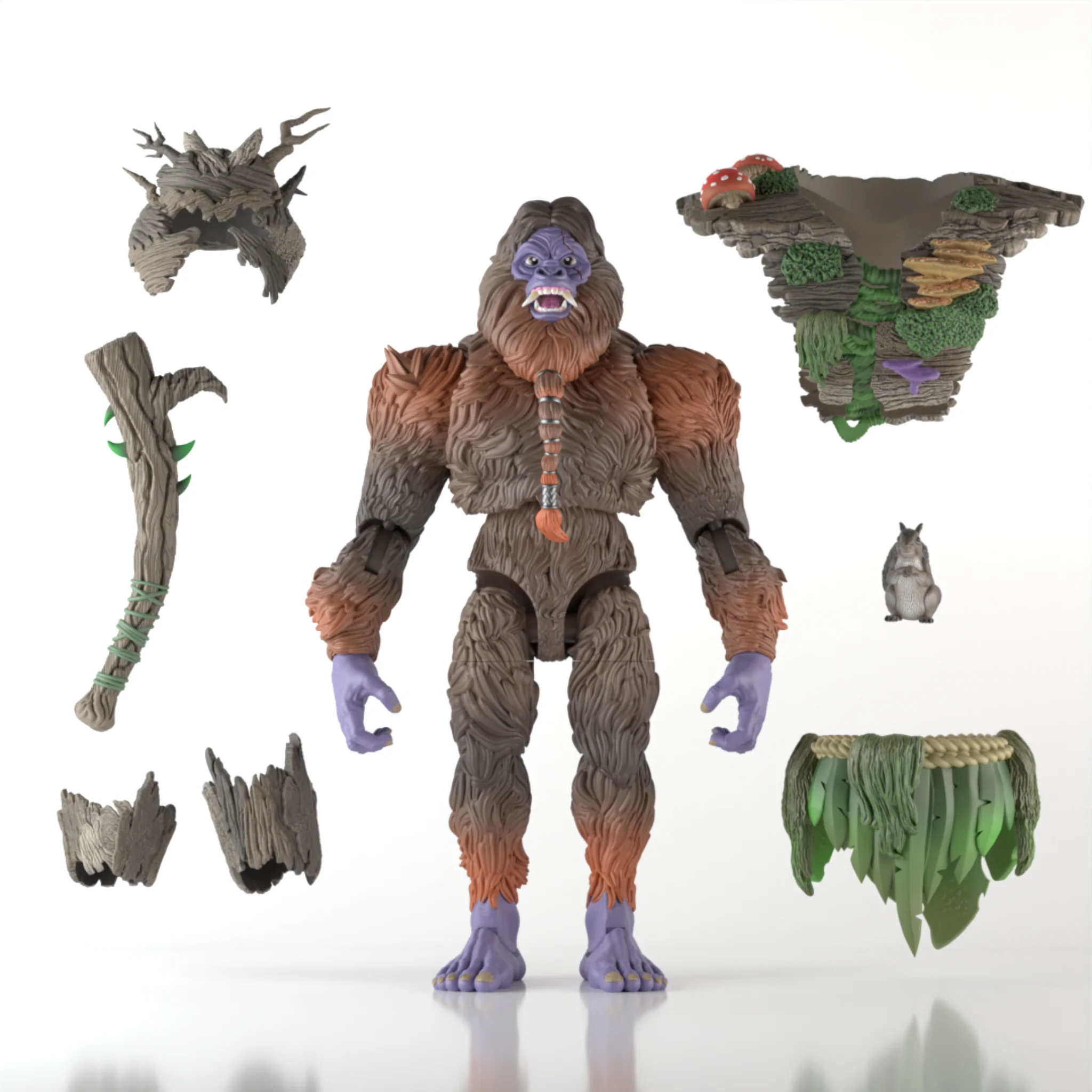 Cryptoids: War for the Green Planet The Noble Bigfoot 1/12 Scale Deluxe Action Figure Gallery Image 5