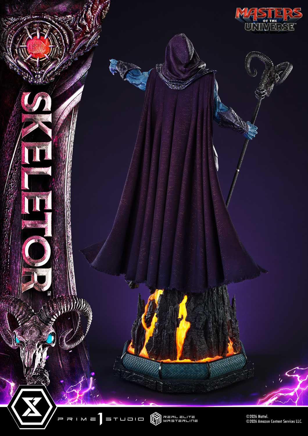 Masters of the Universe (2026) Real Elite Masterline Skeletor 1/3 Scale Statue Gallery Image 8