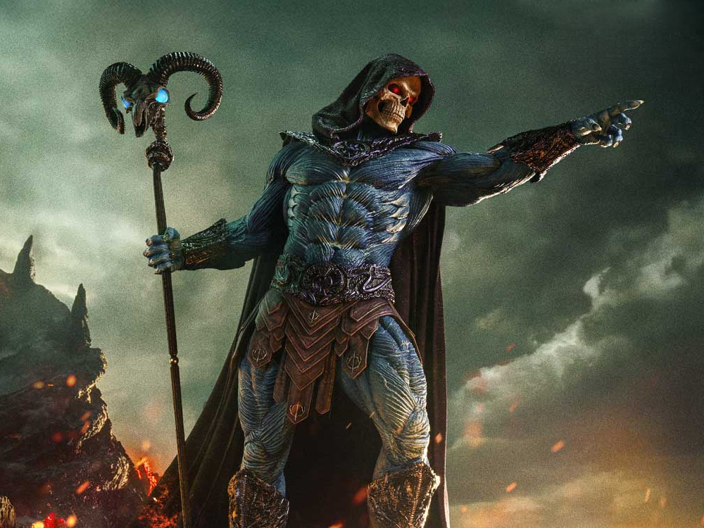 Masters of the Universe (2026) Real Elite Masterline Skeletor 1/3 Scale Statue Gallery Image 1