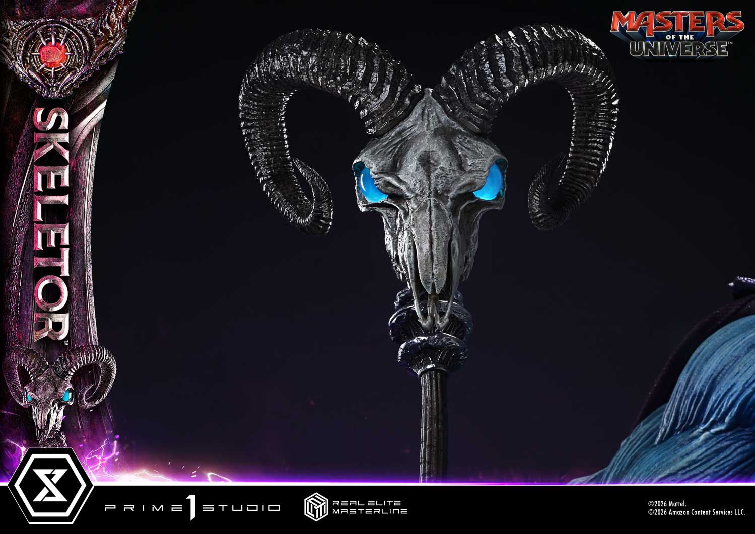 Masters of the Universe (2026) Real Elite Masterline Skeletor 1/3 Scale Statue Gallery Image 28