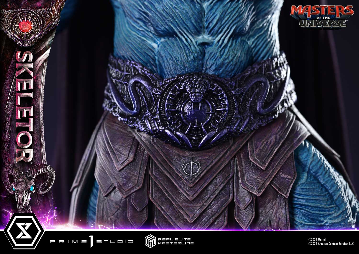 Masters of the Universe (2026) Real Elite Masterline Skeletor 1/3 Scale Statue Gallery Image 26
