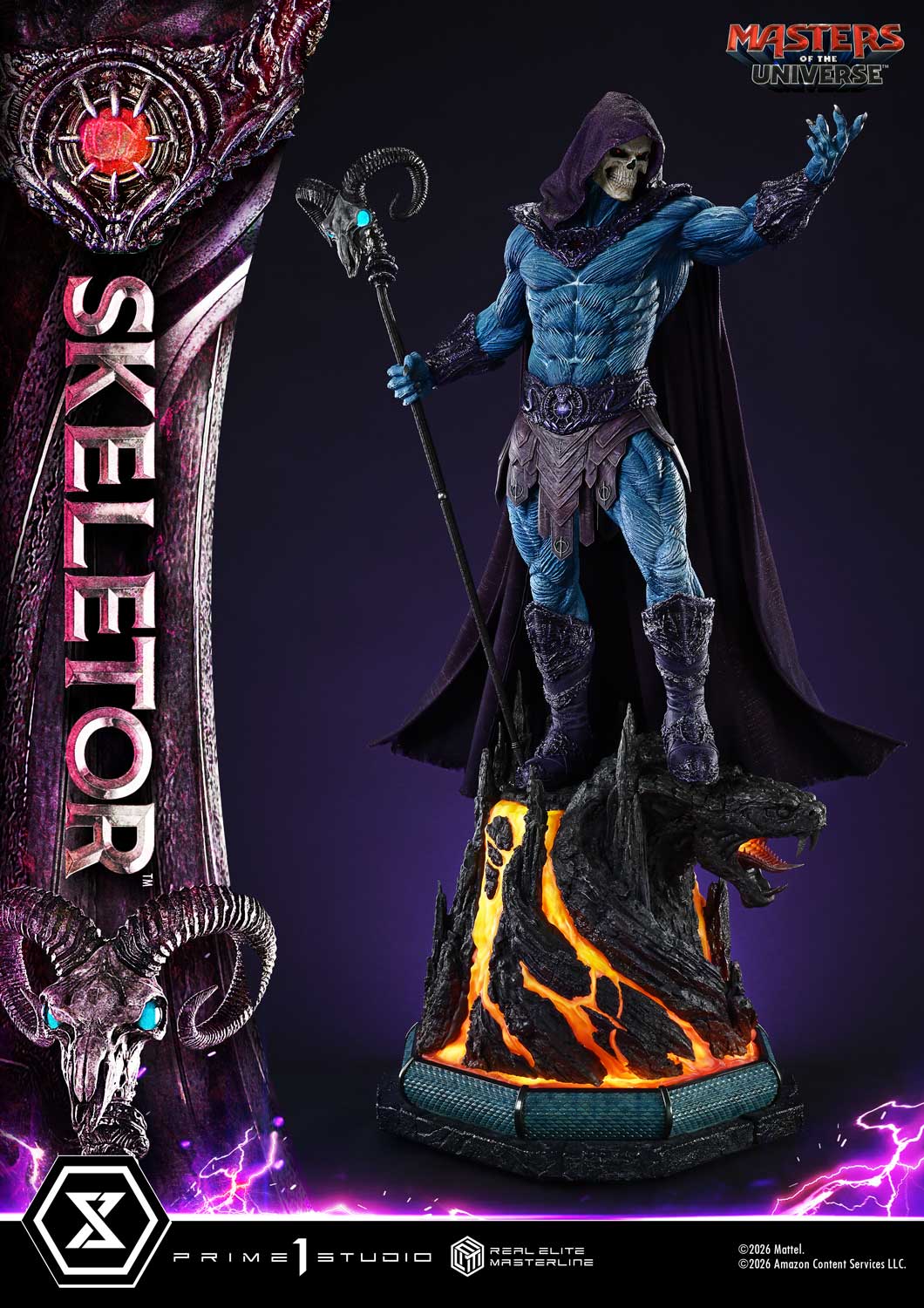 Masters of the Universe (2026) Real Elite Masterline Skeletor (Bonus Ver.) 1/3 Scale Limited Edition Statue Gallery Image 7