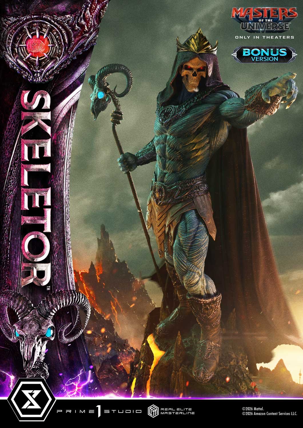 Masters of the Universe (2026) Real Elite Masterline Skeletor (Bonus Ver.) 1/3 Scale Limited Edition Statue Gallery Image 15