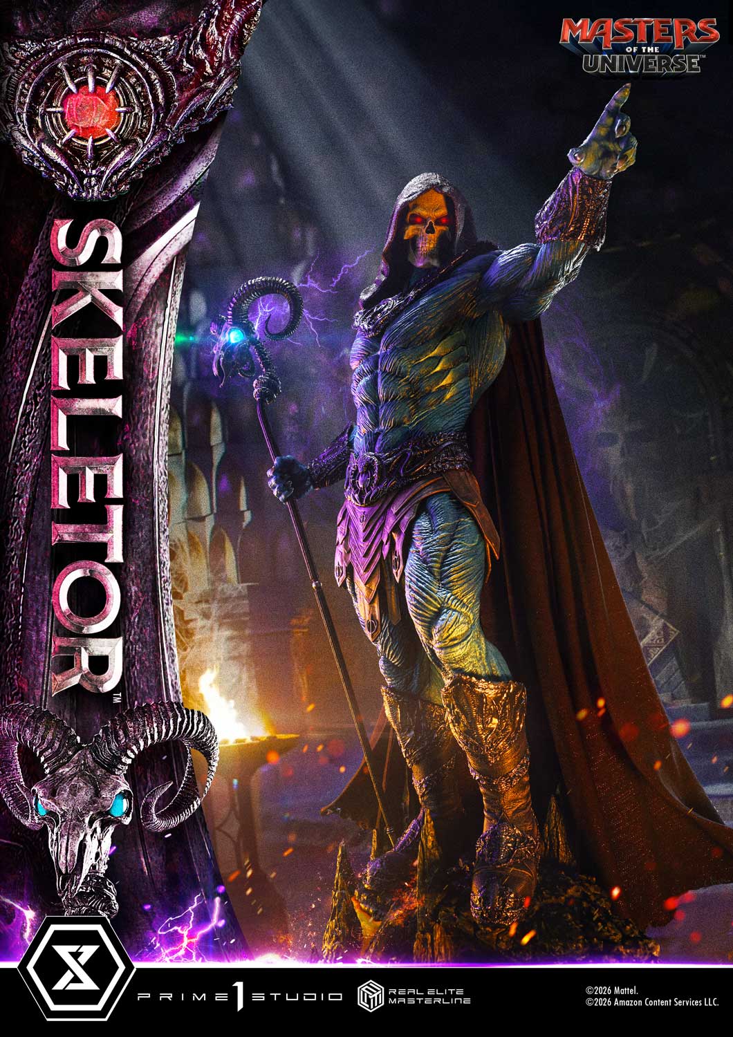 Masters of the Universe (2026) Real Elite Masterline Skeletor (Bonus Ver.) 1/3 Scale Limited Edition Statue Gallery Image 23