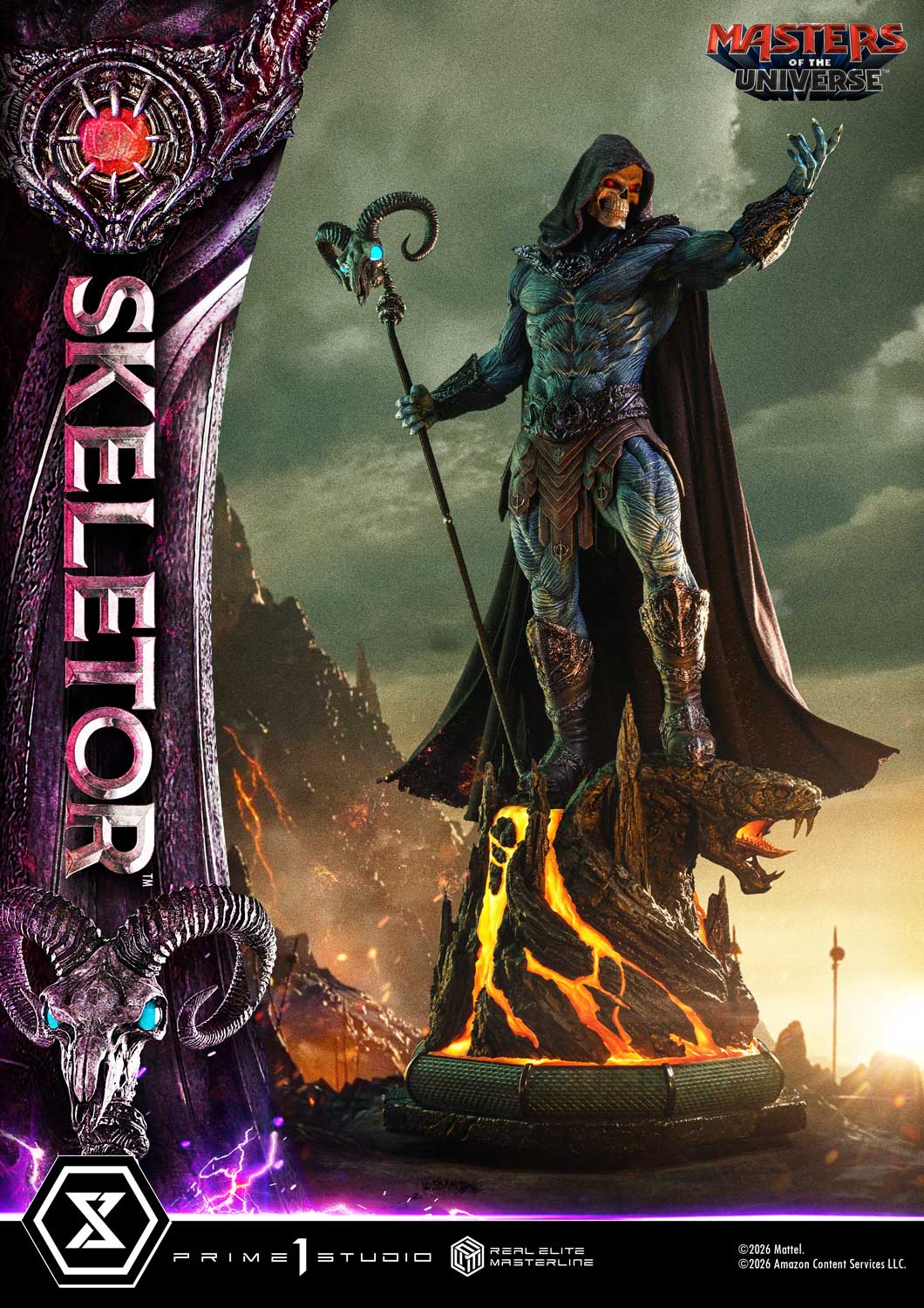 Masters of the Universe (2026) Real Elite Masterline Skeletor (Bonus Ver.) 1/3 Scale Limited Edition Statue Gallery Image 16