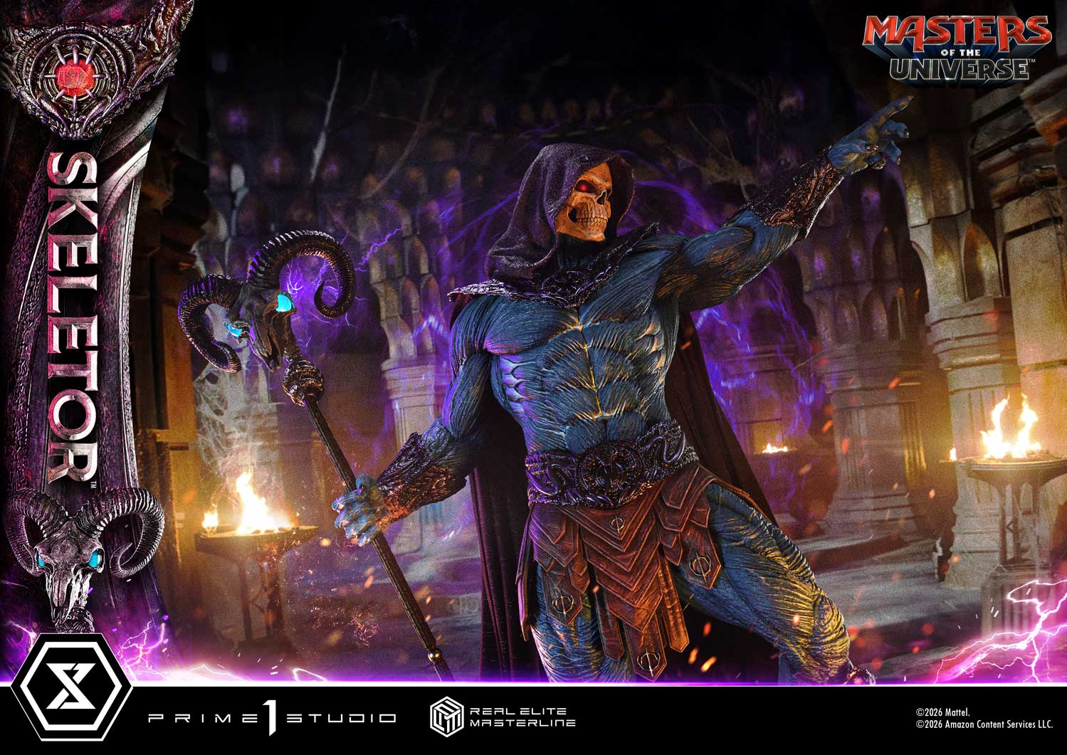 Masters of the Universe (2026) Real Elite Masterline Skeletor (Bonus Ver.) 1/3 Scale Limited Edition Statue Gallery Image 24