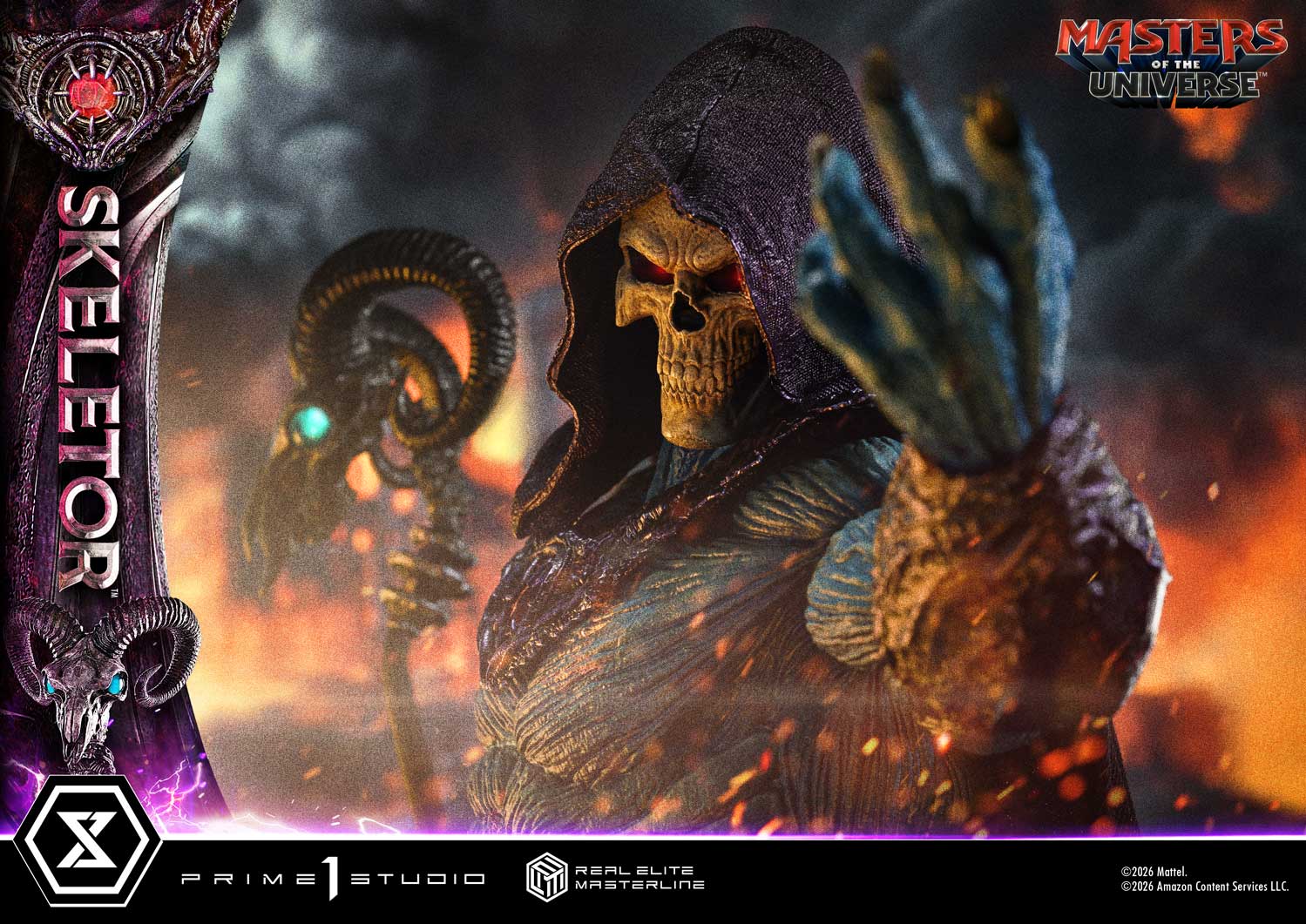 Masters of the Universe (2026) Real Elite Masterline Skeletor (Bonus Ver.) 1/3 Scale Limited Edition Statue Gallery Image 26