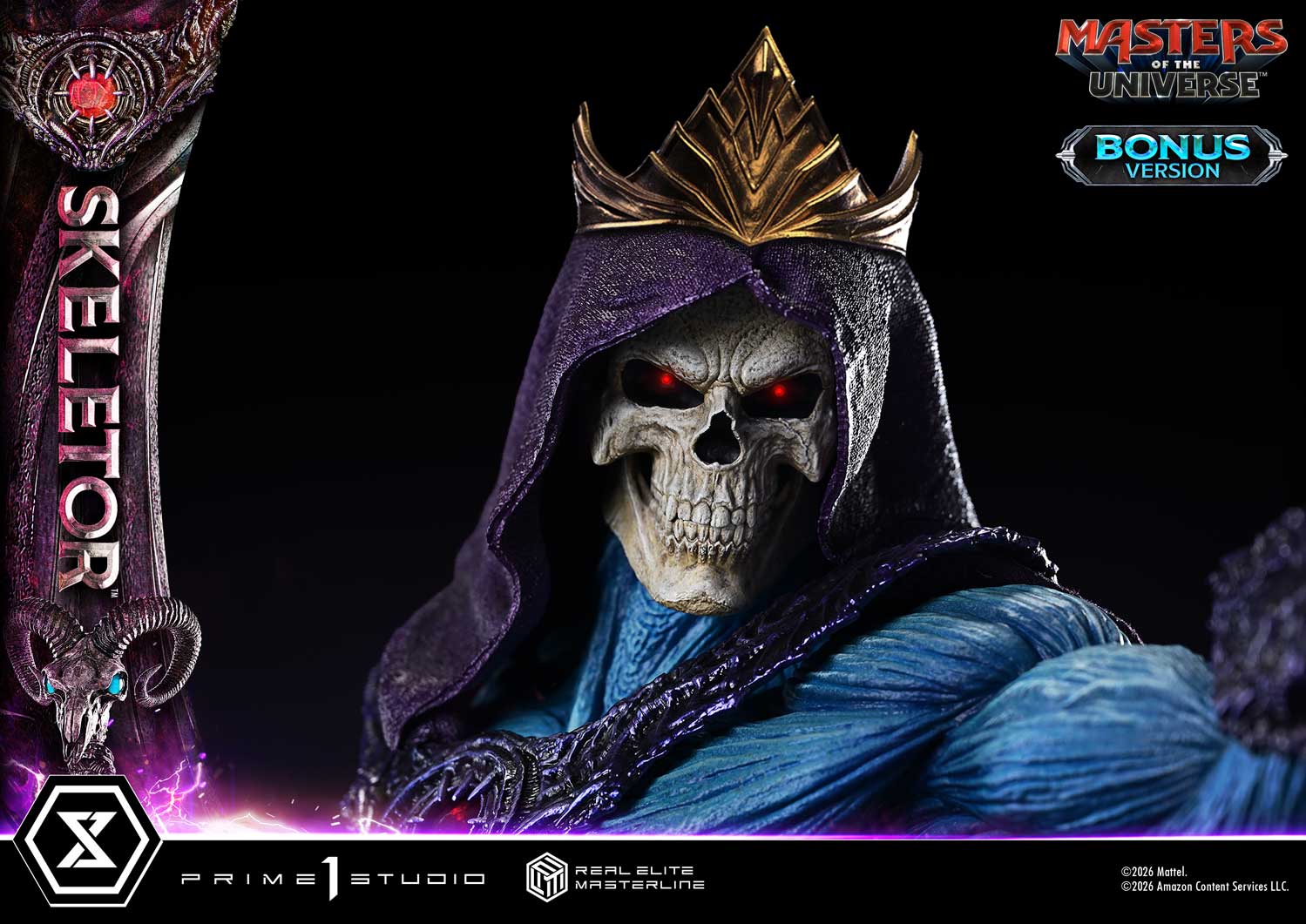 Masters of the Universe (2026) Real Elite Masterline Skeletor (Bonus Ver.) 1/3 Scale Limited Edition Statue Gallery Image 27