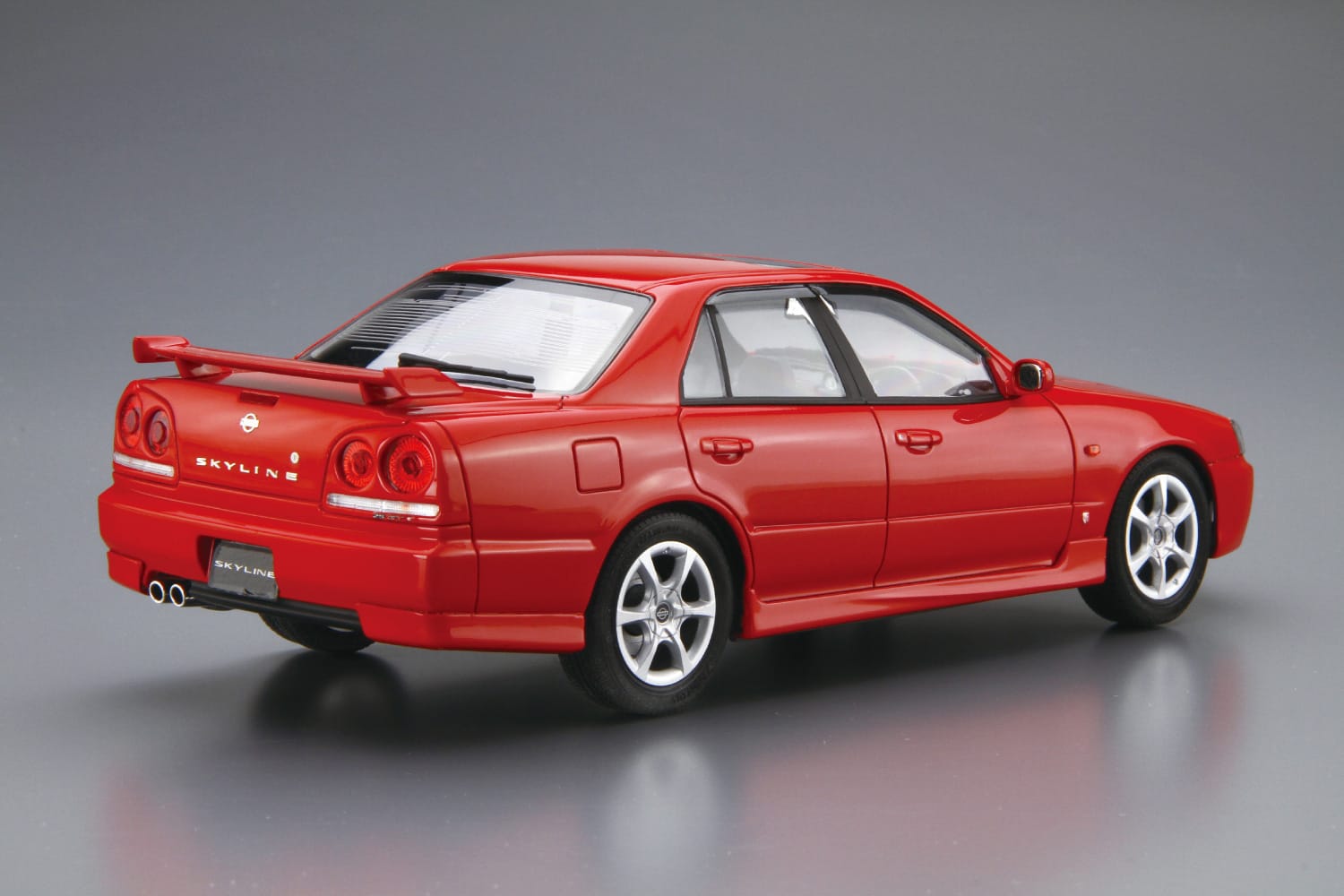 イグニッションモデル 日産スカイライン25GT Turbo(ER34) ミニカー Aoshima Model Car Nissan ER34 Skyline 25GT-X Turbo '98 / 25GT