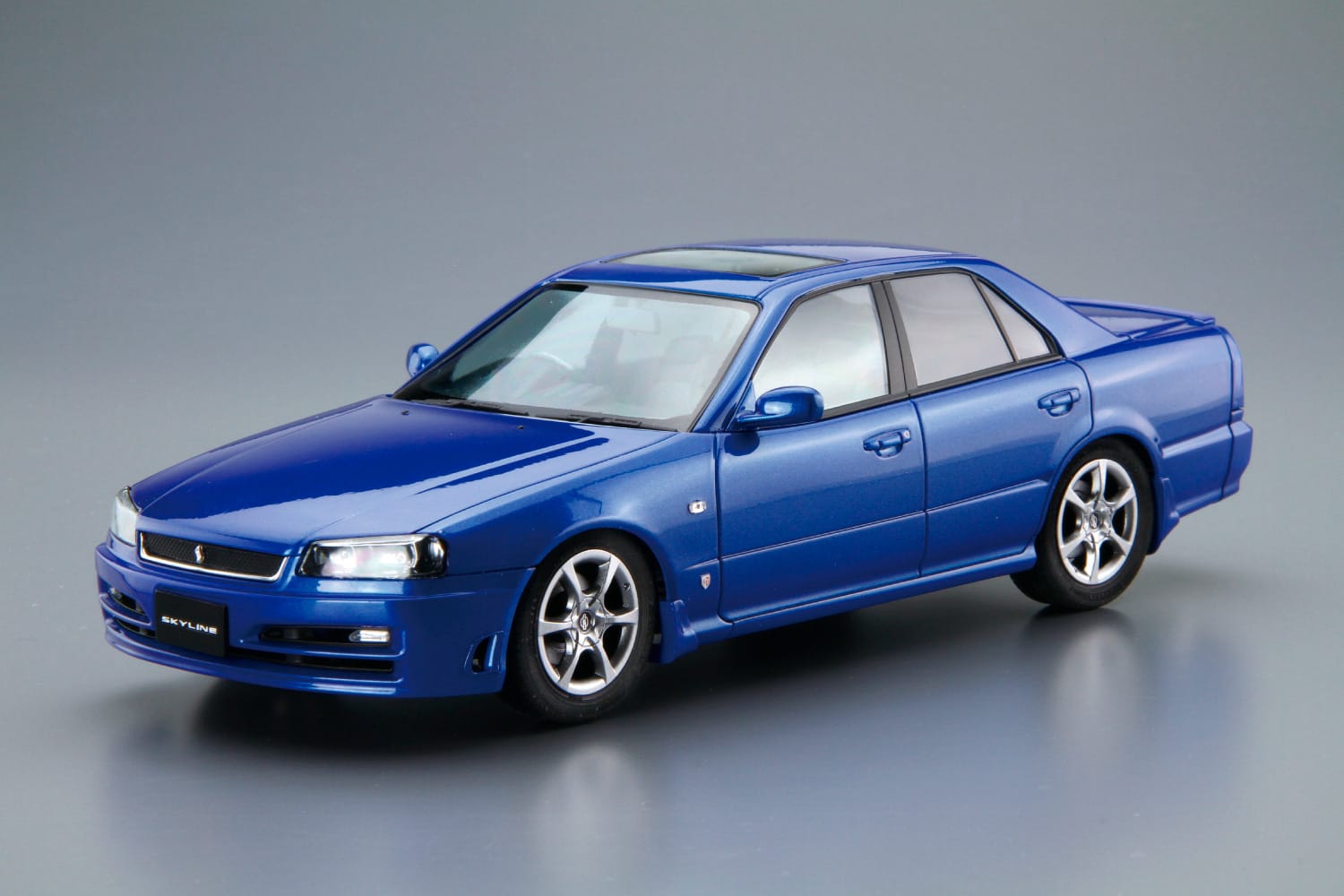 Aoshima Model Car Nissan ER34 Skyline 25GT-X Turbo '98 / 25GT