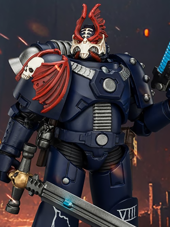 Image of Warhammer: The Horus Heresy Night Lords MKVI Tactical Legionary 1/18 Scale Action Figure