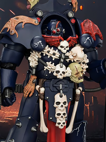 Image of Warhammer: The Horus Heresy Night Lords Legion Praetor in Tartaros Terminator Armour 1/18 Scale Action Figure