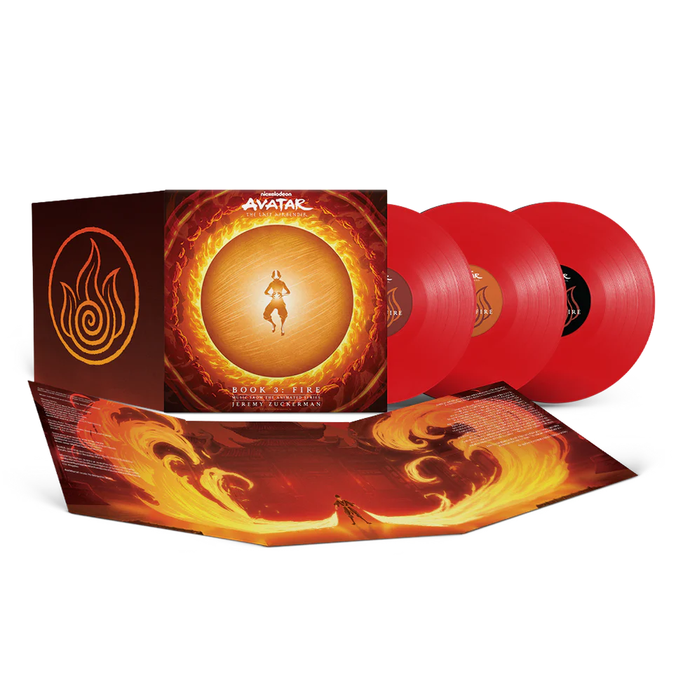 Avatar: The Last Airbender - Book 3: Fire Original Series Soundtrack Vinyl 3XLP Gallery Image 4