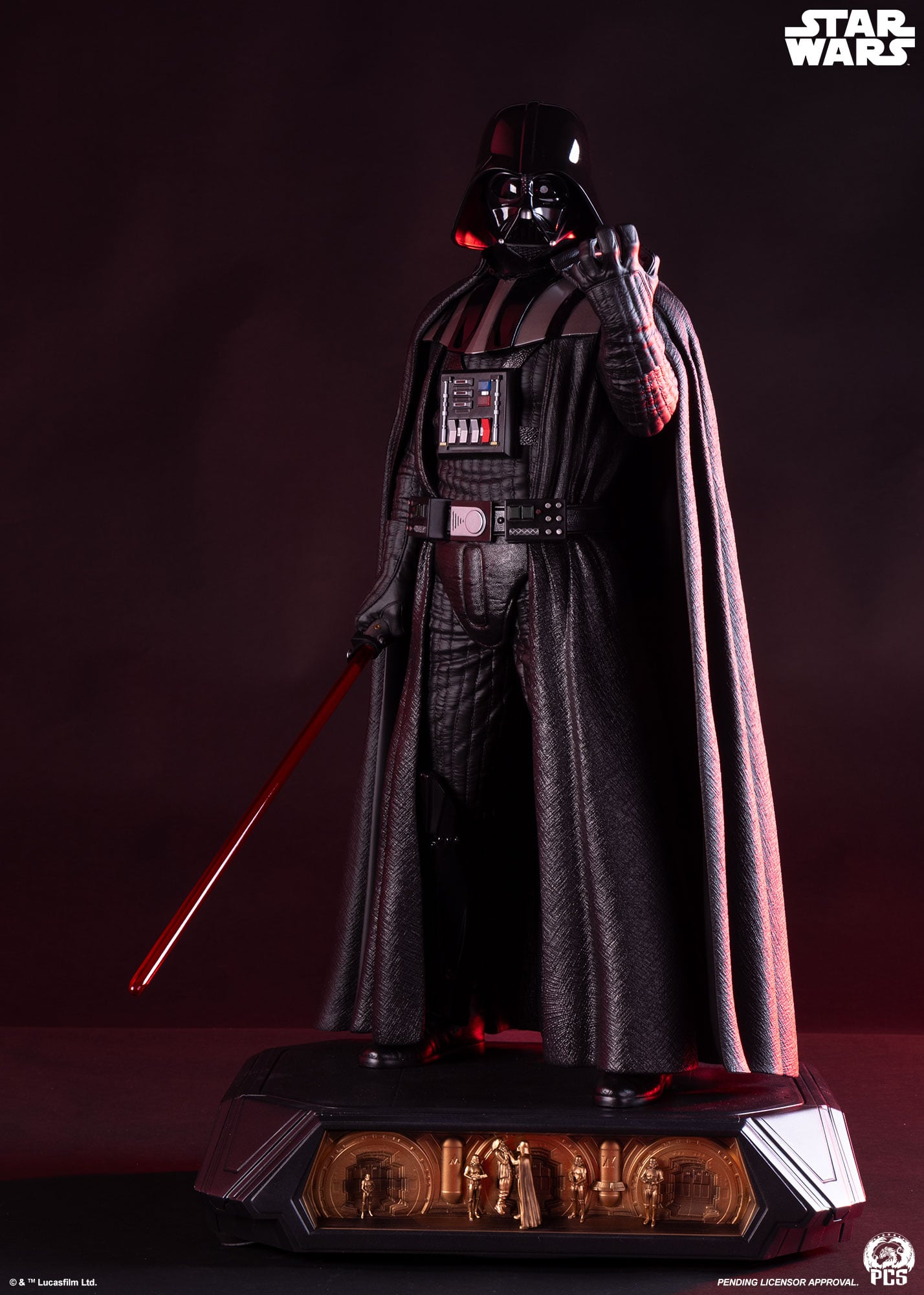 Star Wars Darth Vader 1/3 Scale Statue Gallery Image 8