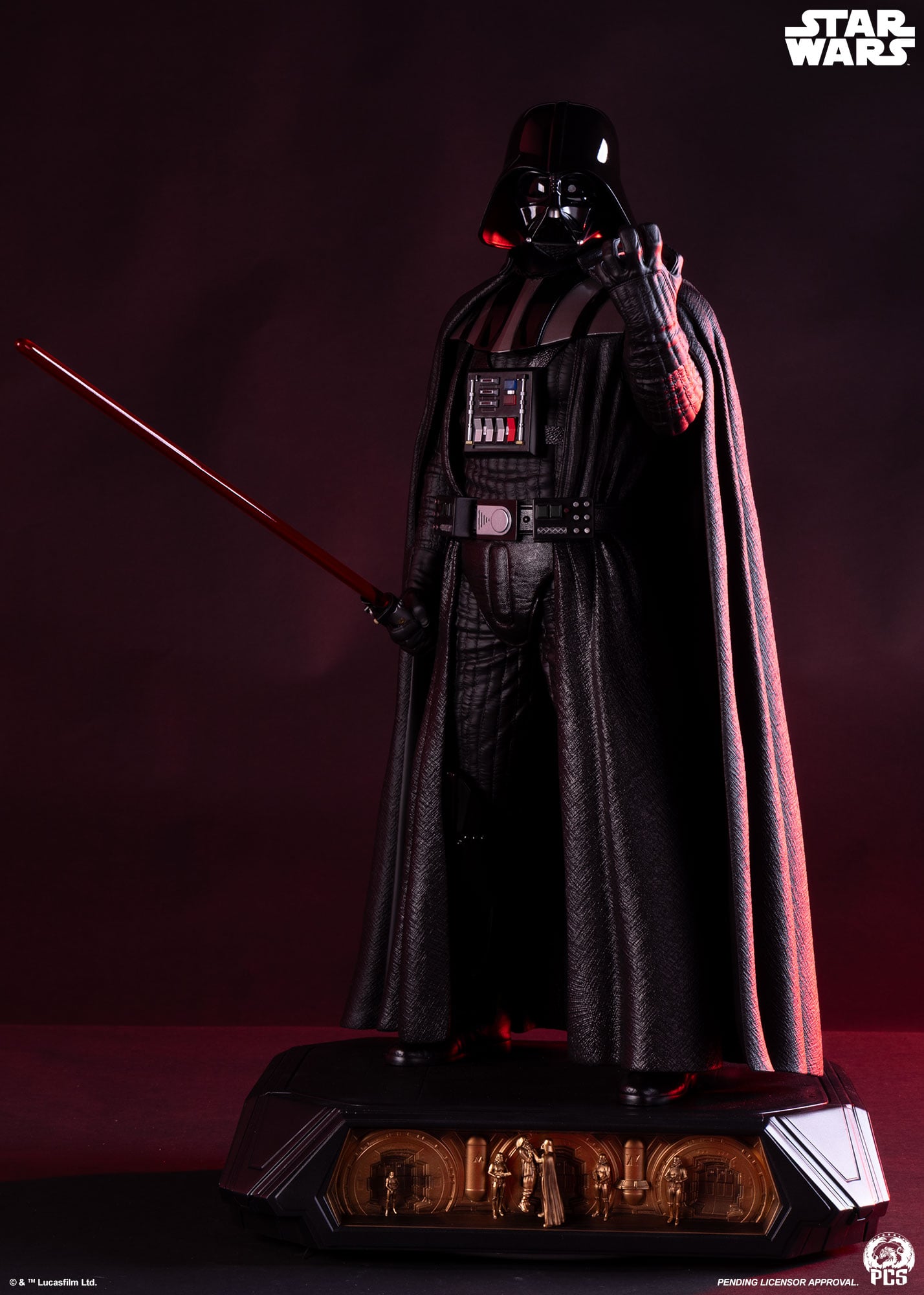 Star Wars Darth Vader 1/3 Scale Statue Gallery Image 6