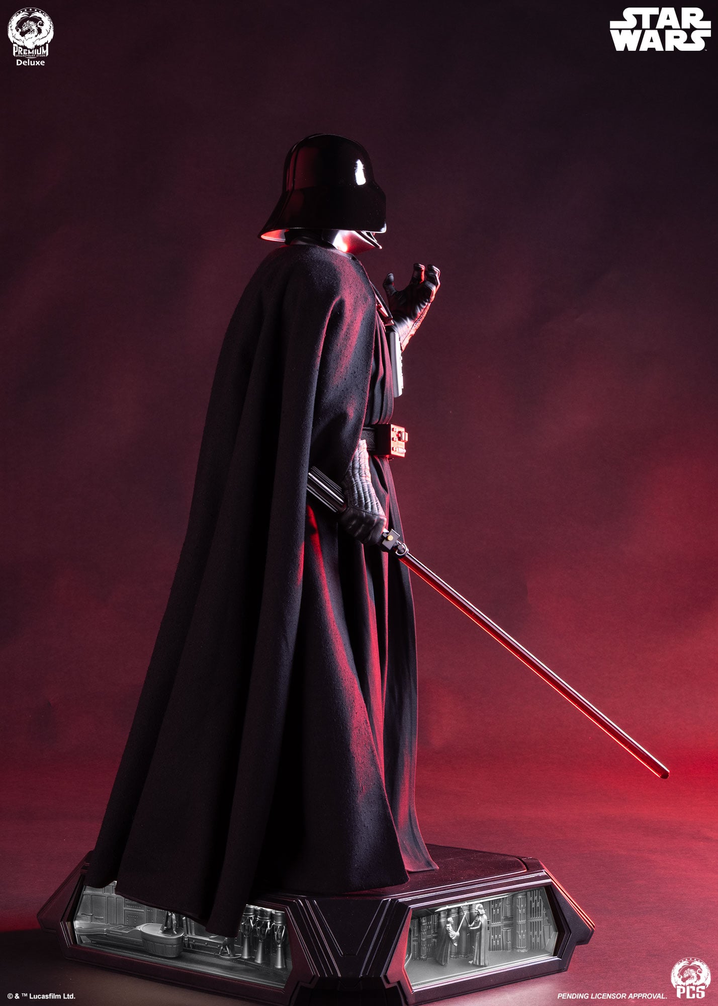 Star Wars Darth Vader (Deluxe Ver.) 1/3 Scale Statue Gallery Image 4