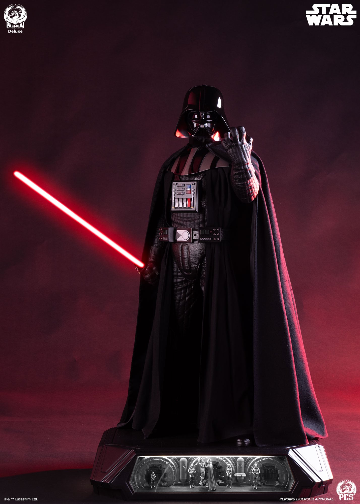 Star Wars Darth Vader (Deluxe Ver.) 1/3 Scale Statue Gallery Image 8