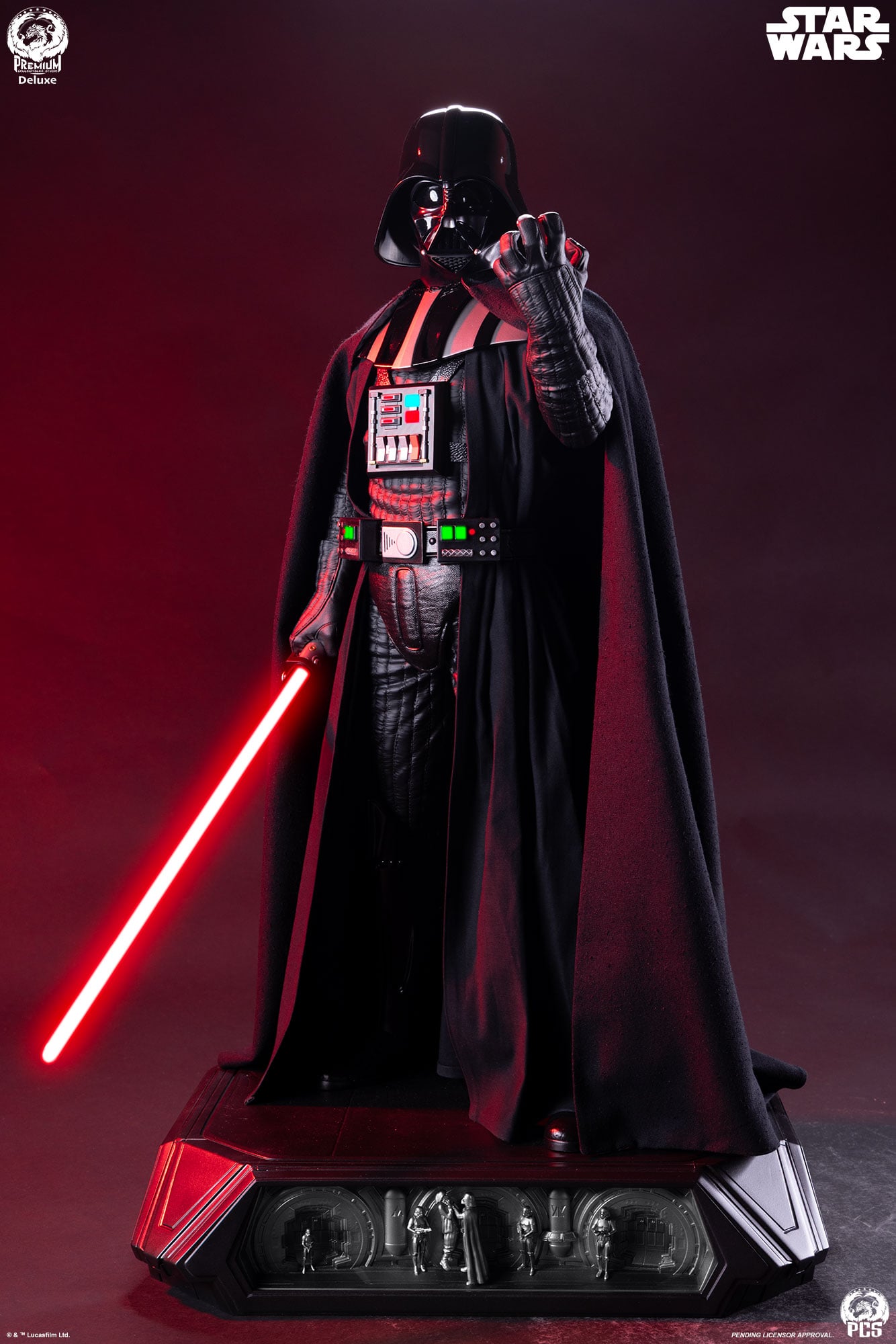 Star Wars Darth Vader (Deluxe Ver.) 1/3 Scale Statue Gallery Image 3