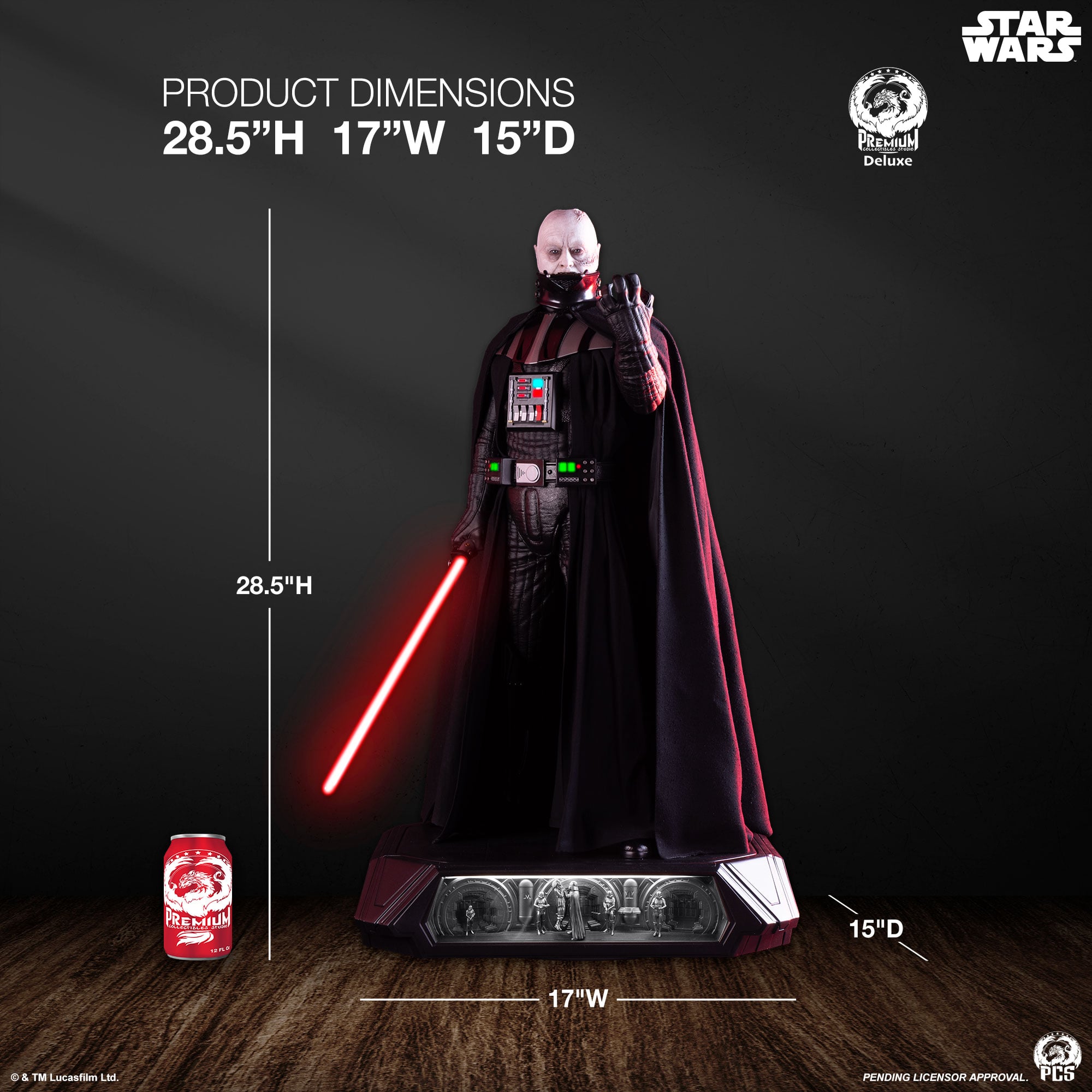 Star Wars Darth Vader (Hyperreal Ver.) 1/3 Scale Statue Gallery Image 27
