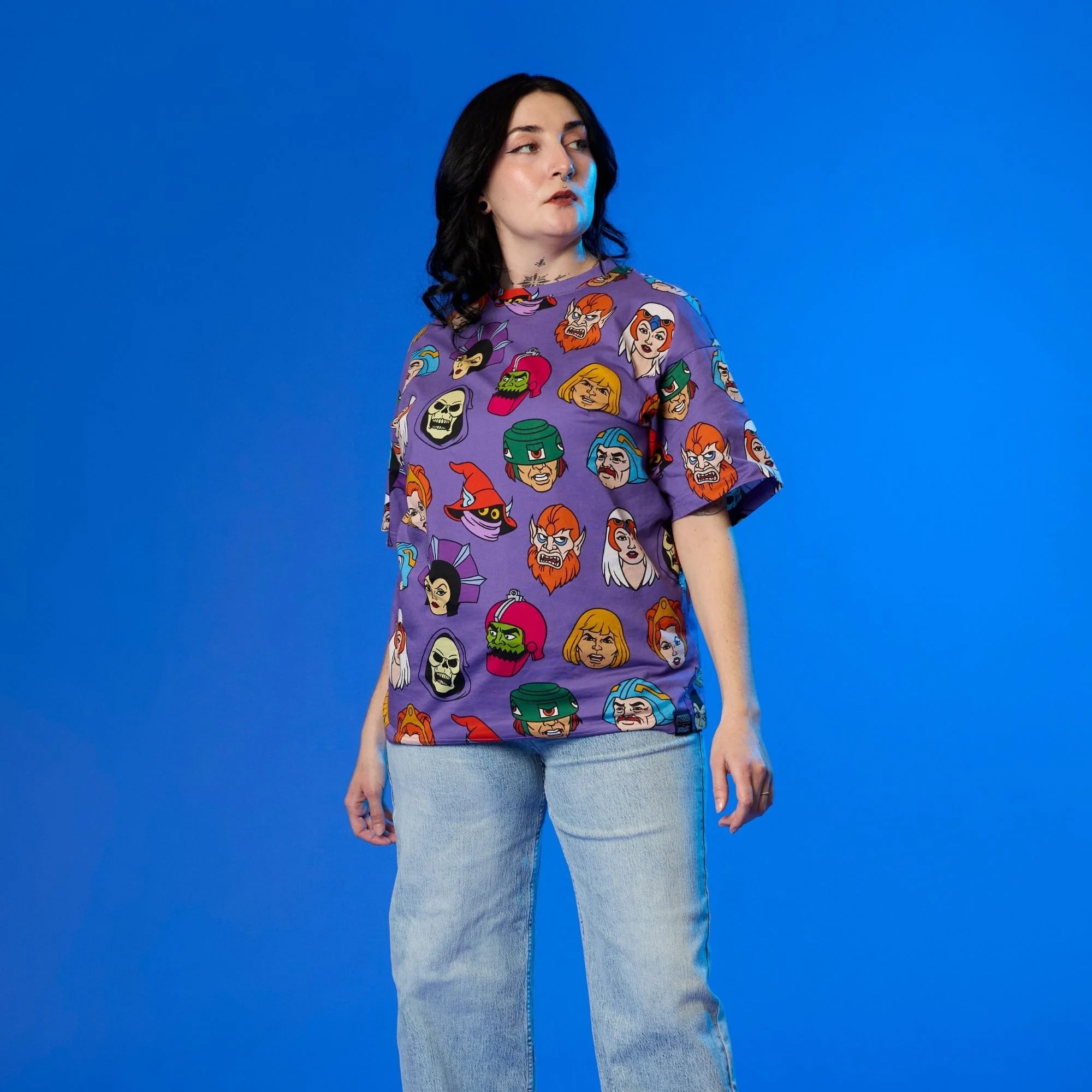 Masters of the Universe Toss Print T-Shirt Gallery Image 4