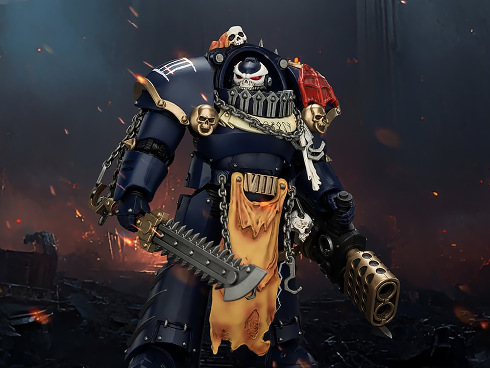 Warhammer: The Horus Heresy Night Lords Contekar Terminator 2 1/18 Scale Action Figure Gallery Image 1