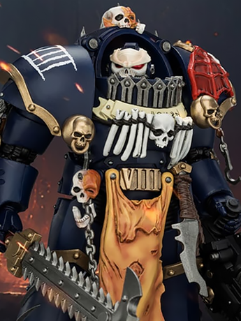 Image of Warhammer: The Horus Heresy Night Lords Contekar Terminator 1 1/18 Scale Action Figure