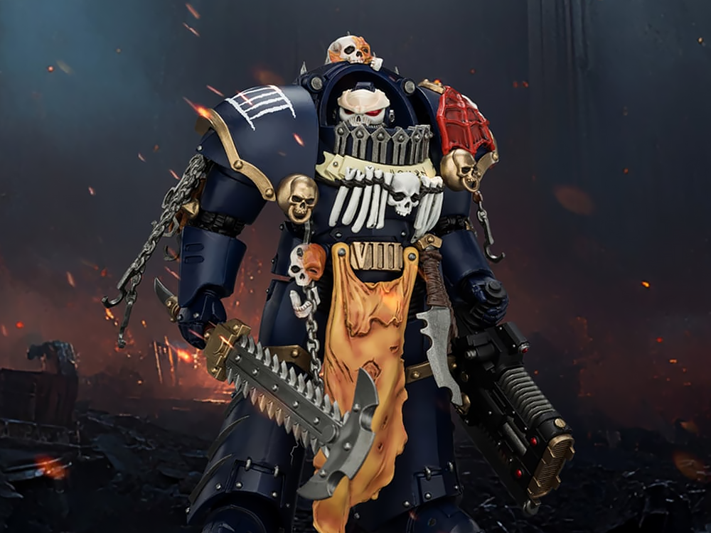 Warhammer: The Horus Heresy Night Lords Contekar Terminator 1 1/18 Scale Action Figure Gallery Image 1