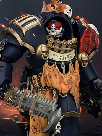 Image of Warhammer: The Horus Heresy Night Lords Contekar Terminator Dissident 1/18 Scale Action Figure