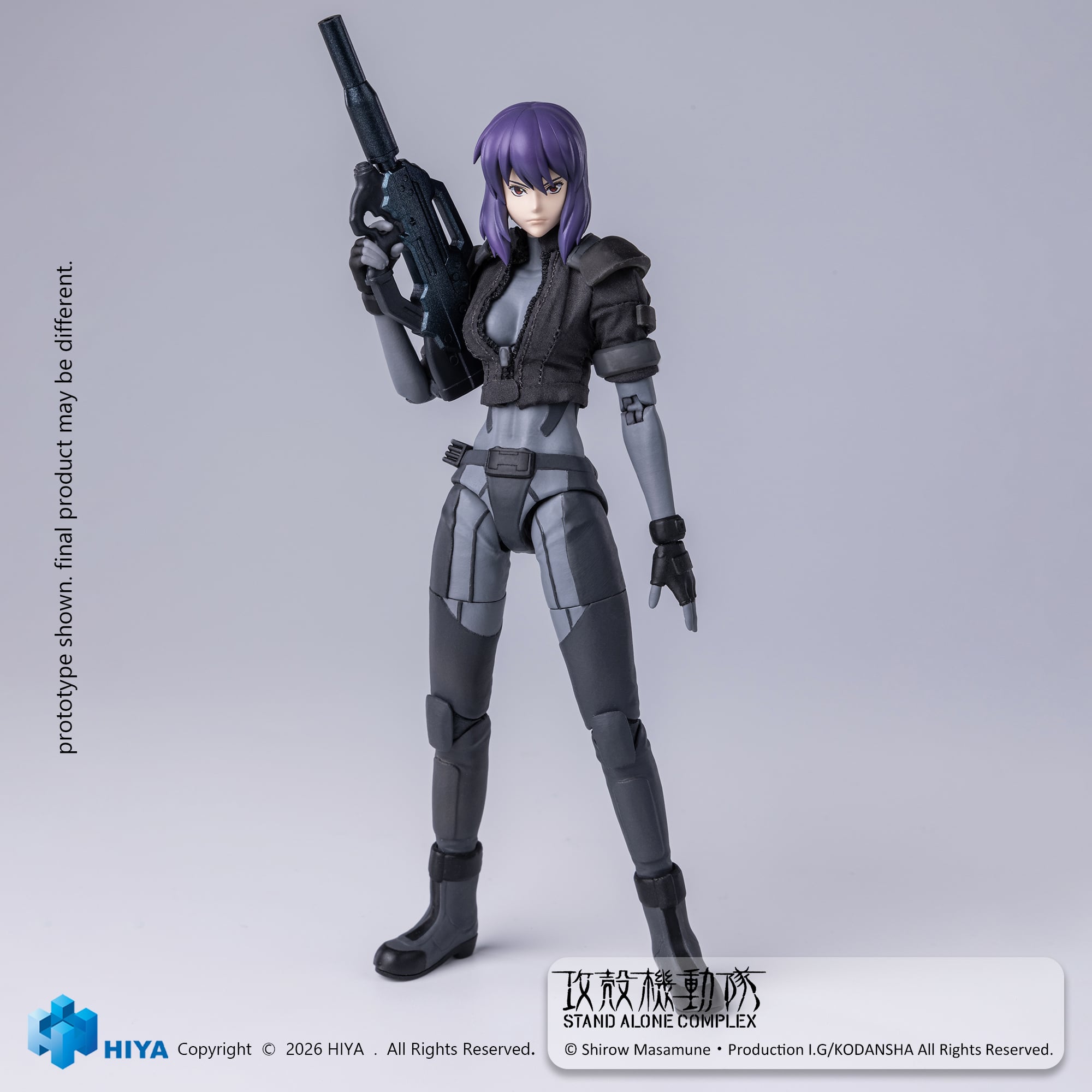 Ghost in the Shell: Stand Alone Complex Exquisite Super Series Motoko Kusanagi (Battle Suit Ver.) 1/12 Scale Action Figure Gallery Image 11