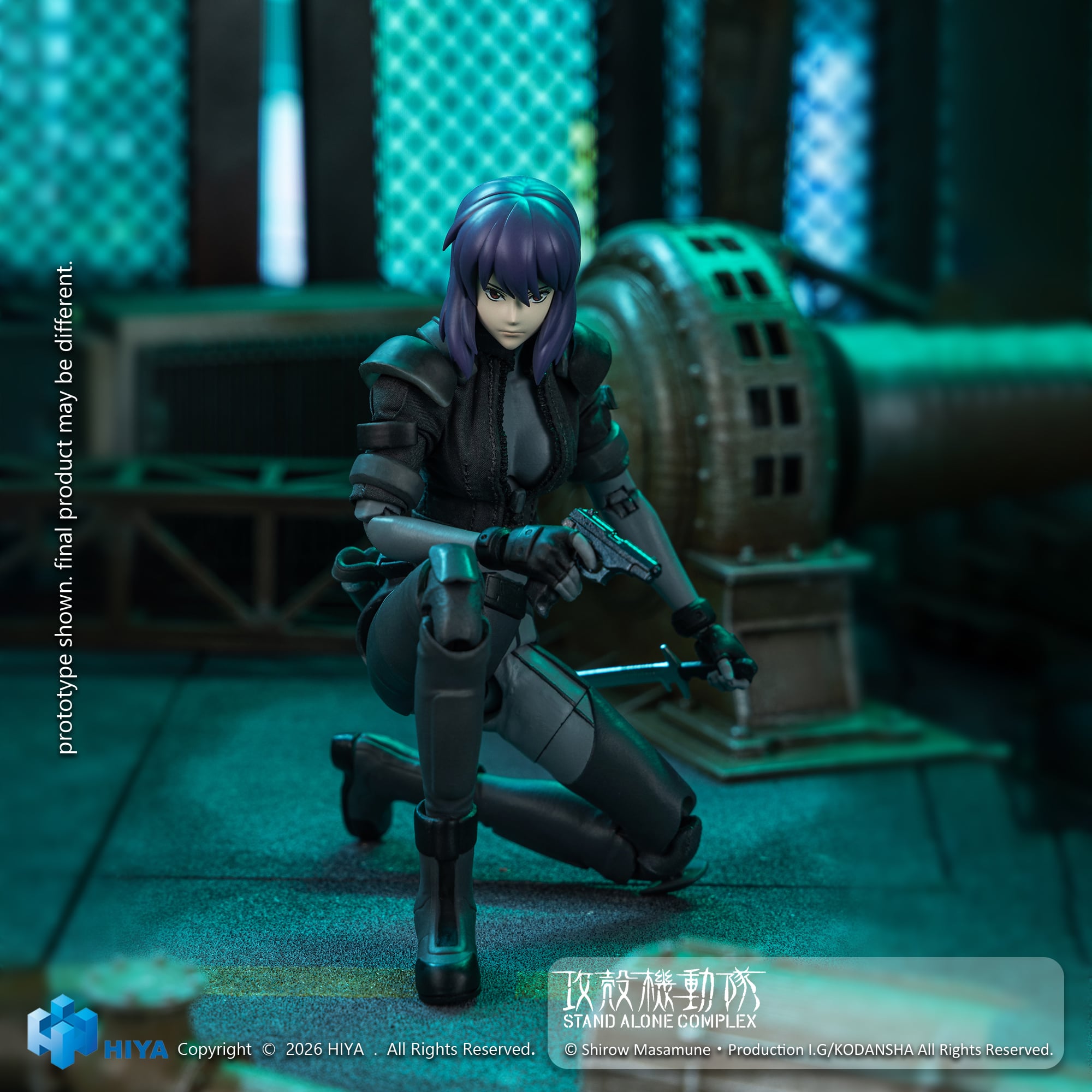 Ghost in the Shell: Stand Alone Complex Exquisite Super Series Motoko Kusanagi (Battle Suit Ver.) 1/12 Scale Action Figure Gallery Image 4