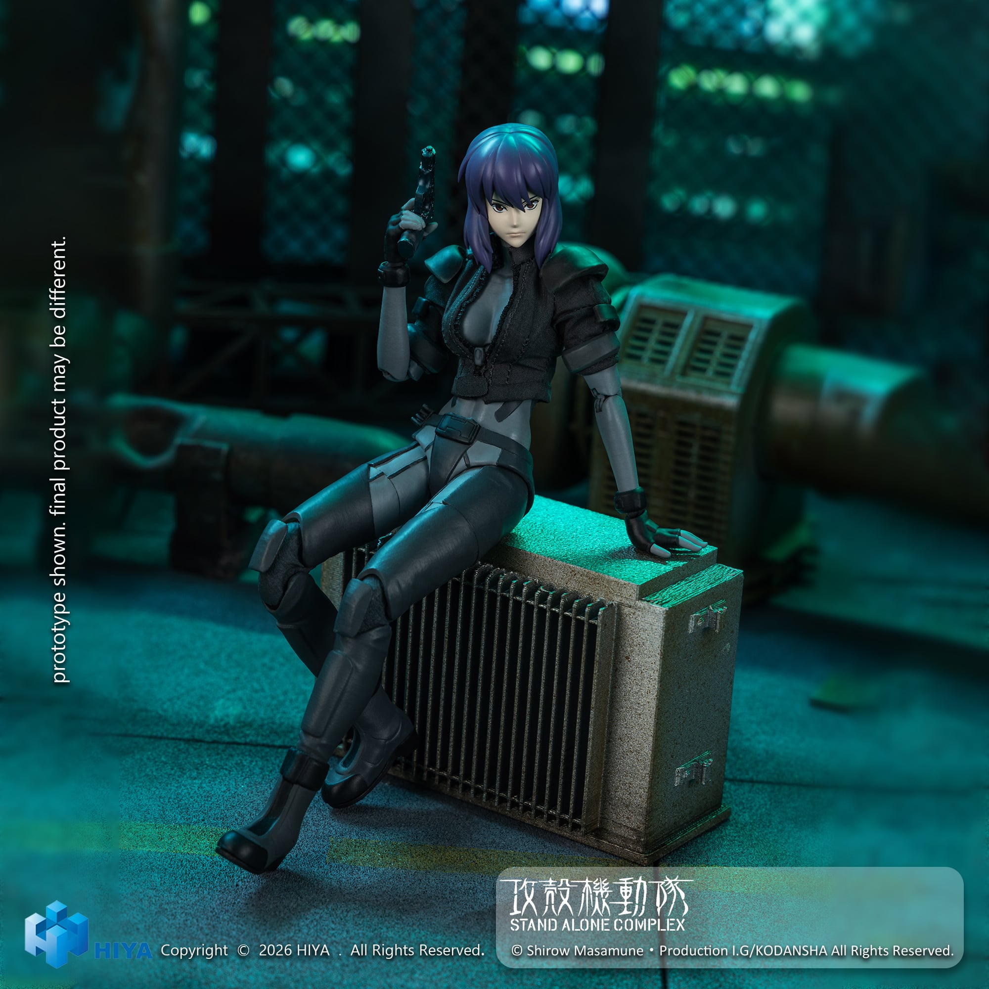 Ghost in the Shell: Stand Alone Complex Exquisite Super Series Motoko Kusanagi (Battle Suit Ver.) 1/12 Scale Action Figure Gallery Image 5