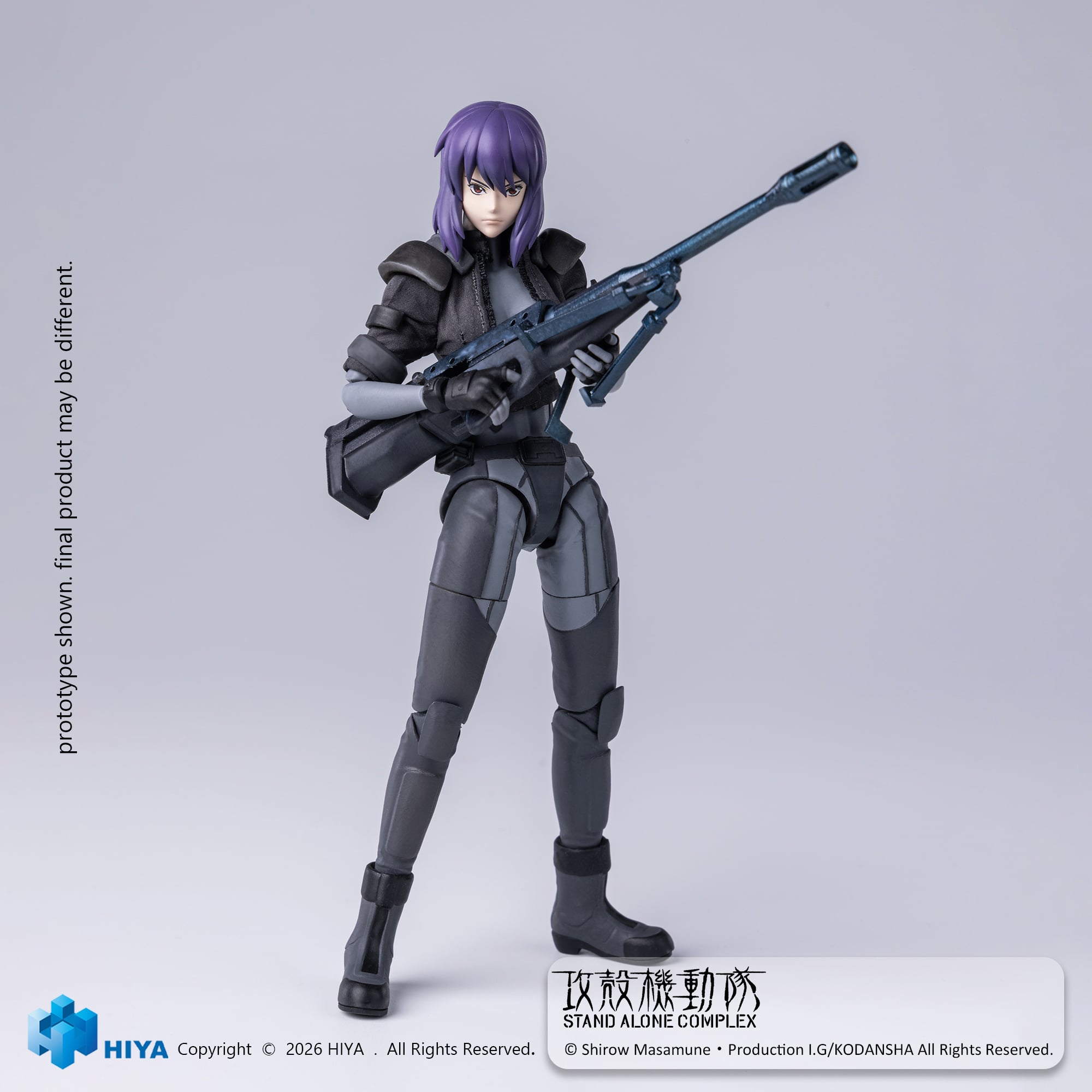 Ghost in the Shell: Stand Alone Complex Exquisite Super Series Motoko Kusanagi (Battle Suit Ver.) 1/12 Scale Action Figure Gallery Image 12