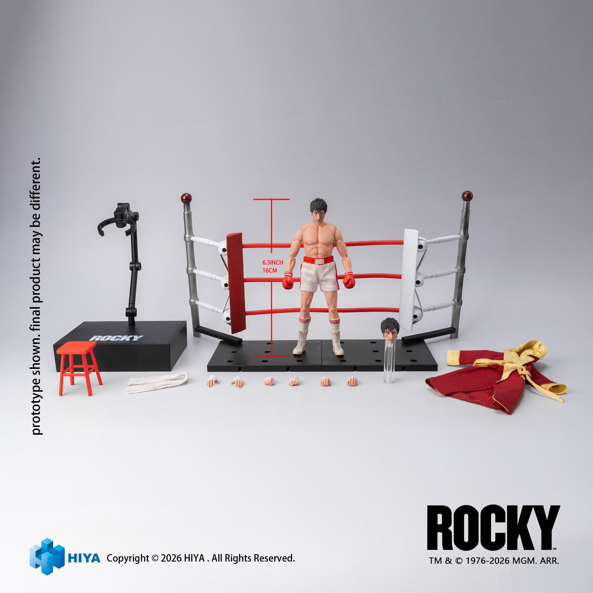 Rocky Exquisite Super Series Rocky Balboa 1/12 Scale Action Figure Gallery Image 11