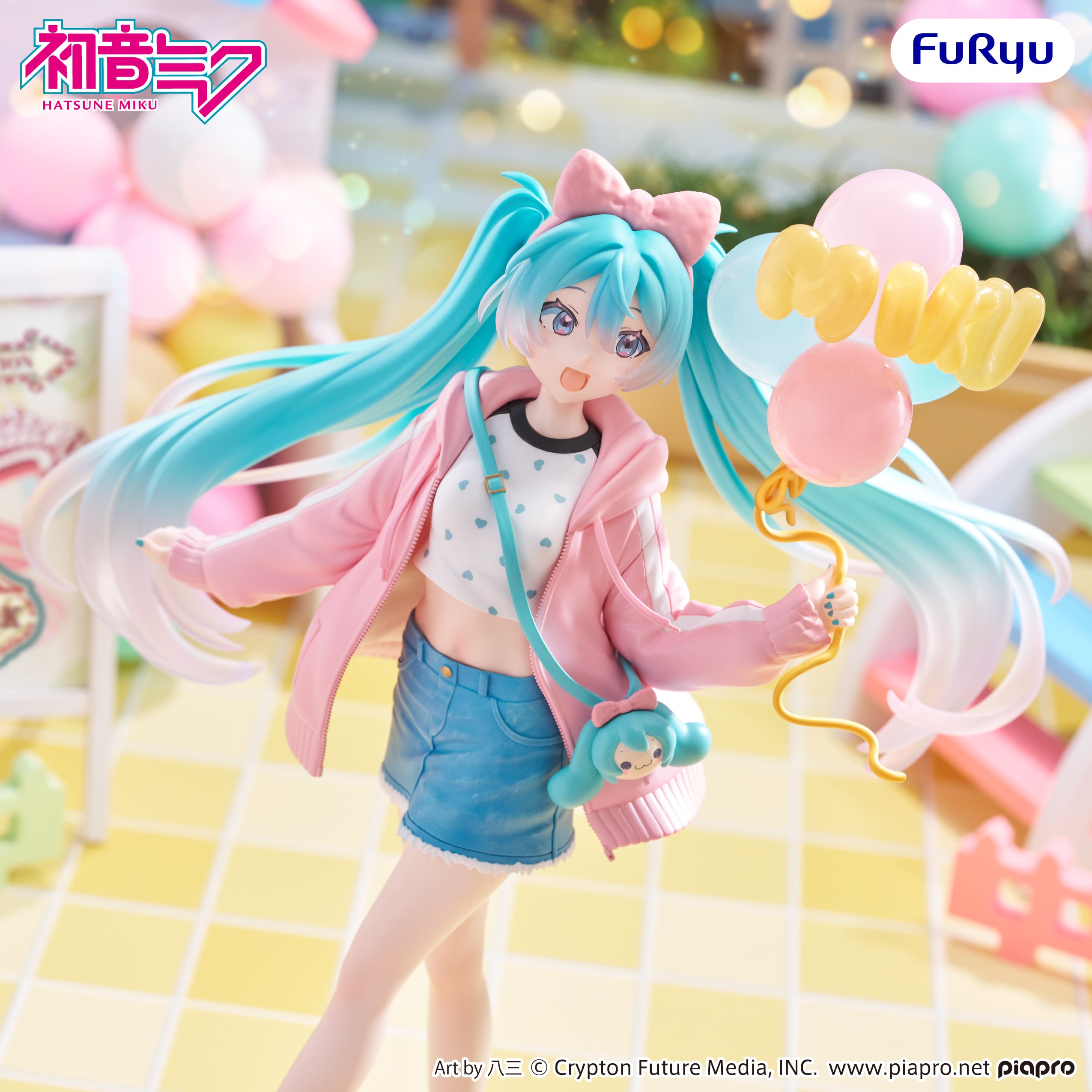Vocaloid Muchute Hatsune Miku (Theme Park Date Ver.) Figure Gallery Image 5