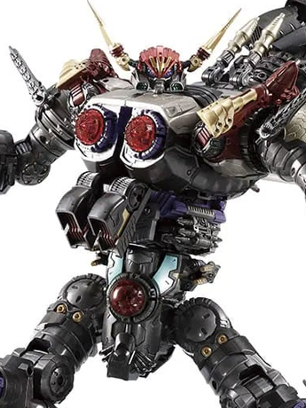 Image of Diaclone Reboot DA-75 Warudaros (Dragohead) & DA-76 Warudaros (Ghoulhead) Limited Edition Set