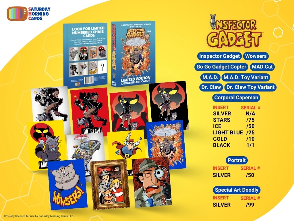 Inspector Gadget Vol. 2 2026 Single Card Limited Edition Collectible Gallery Image 4