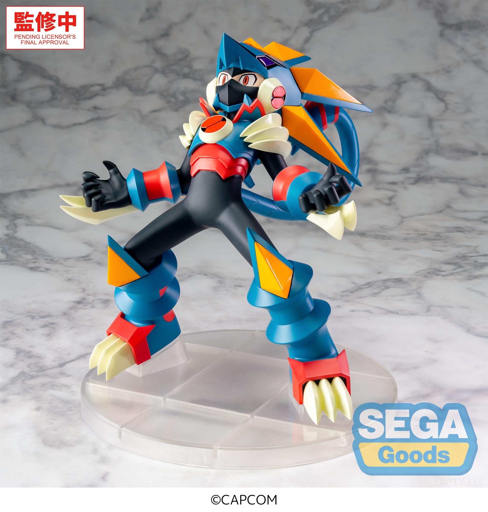 Mega Man Battle Network Luminasta Mega Man Gregar Beast Figure Gallery Image 7