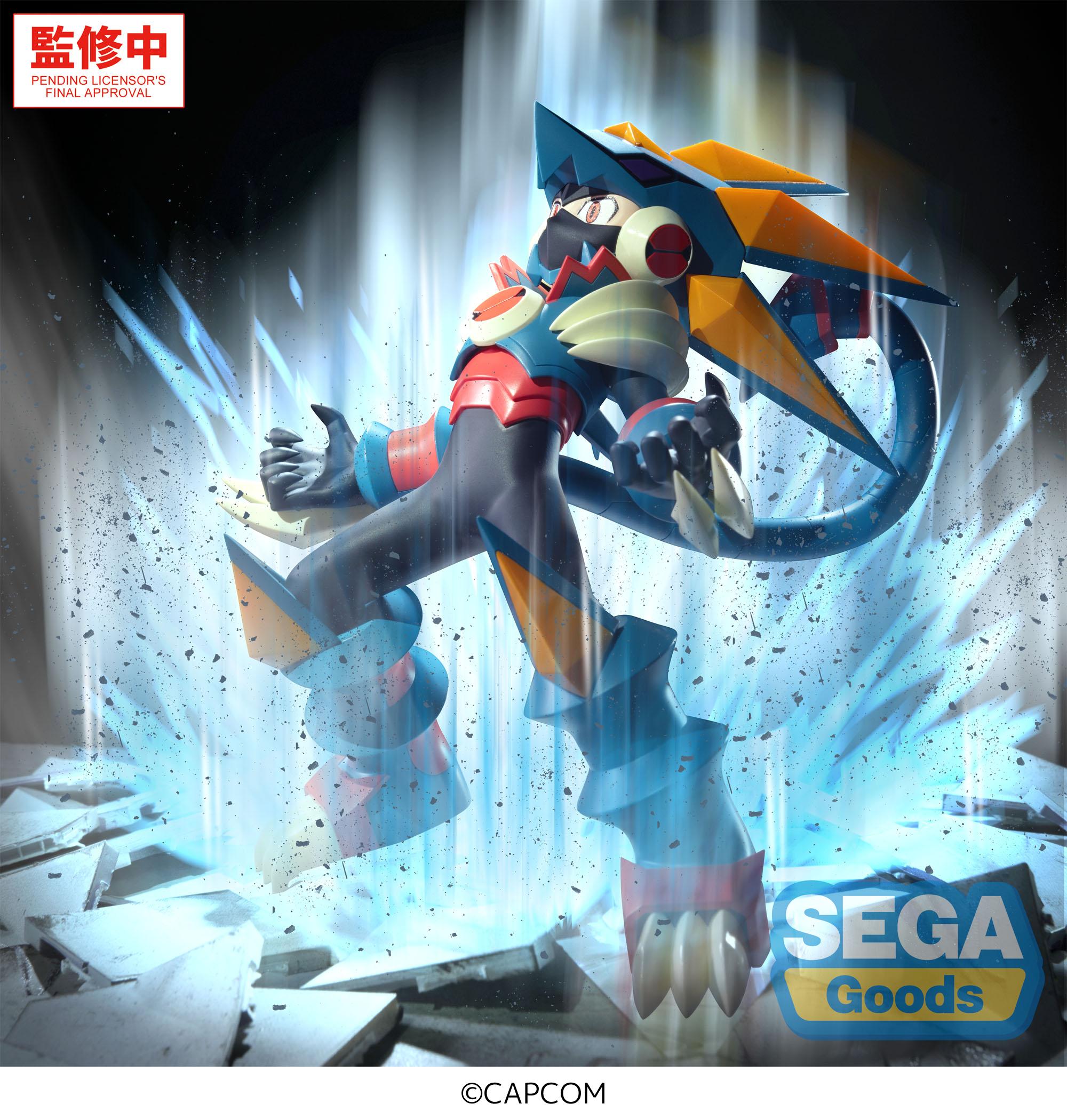 Mega Man Battle Network Luminasta Mega Man Gregar Beast Figure Gallery Image 4