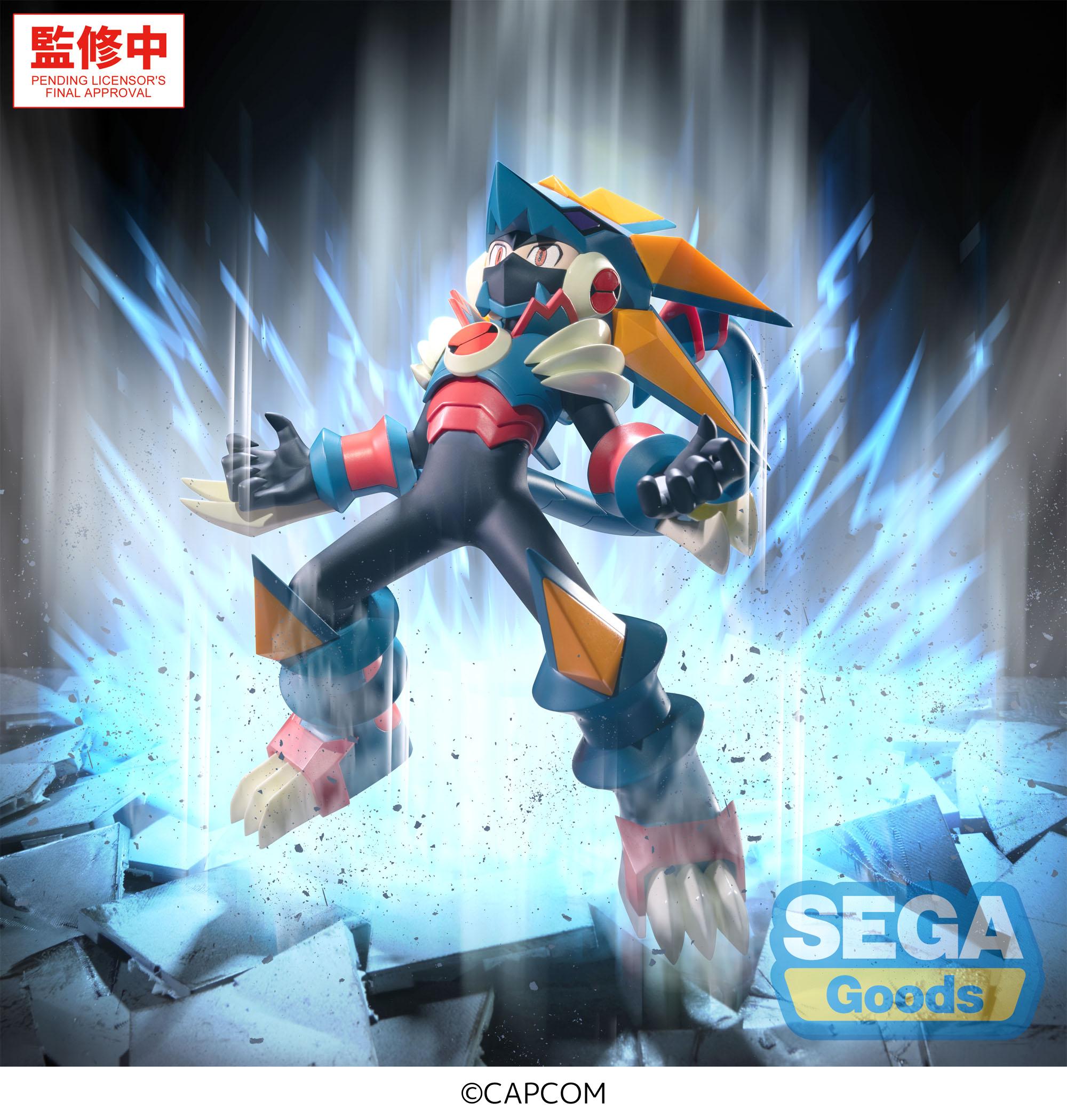 Mega Man Battle Network Luminasta Mega Man Gregar Beast Figure Gallery Image 3