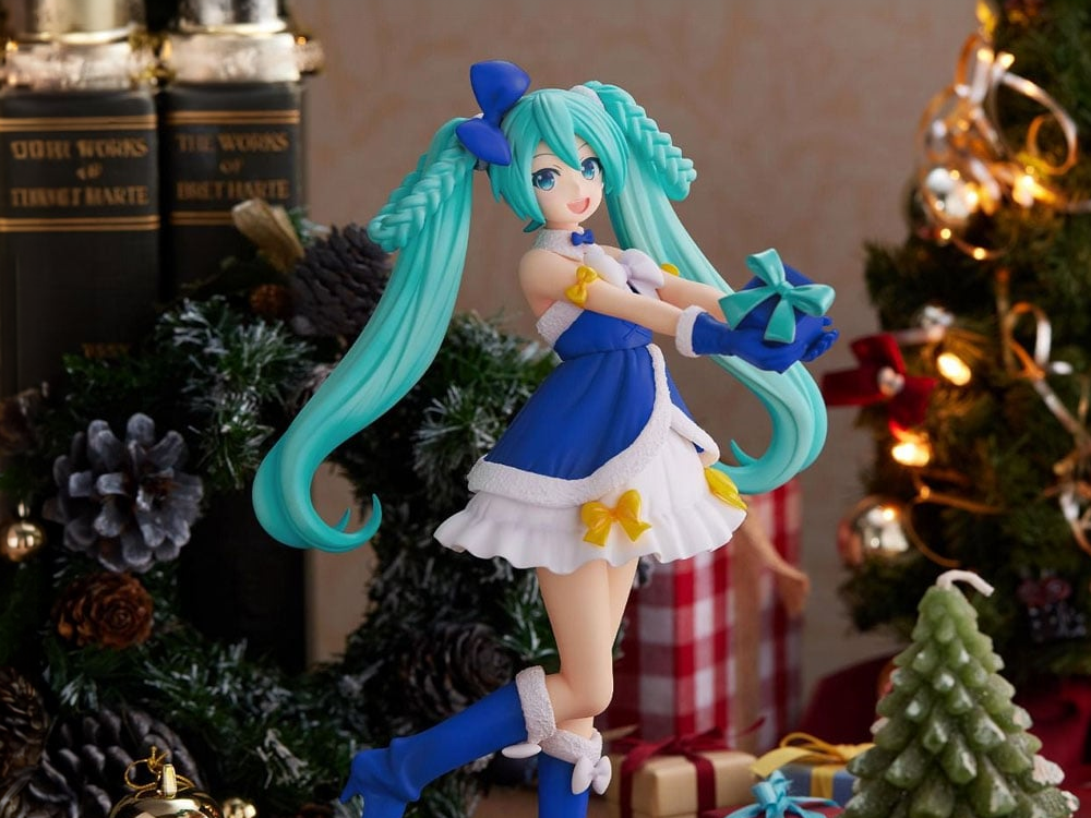 Vocaloid High Premium Figure Hatsune Miku (Sapphire Christmas Ver.) Figure Gallery Image 1