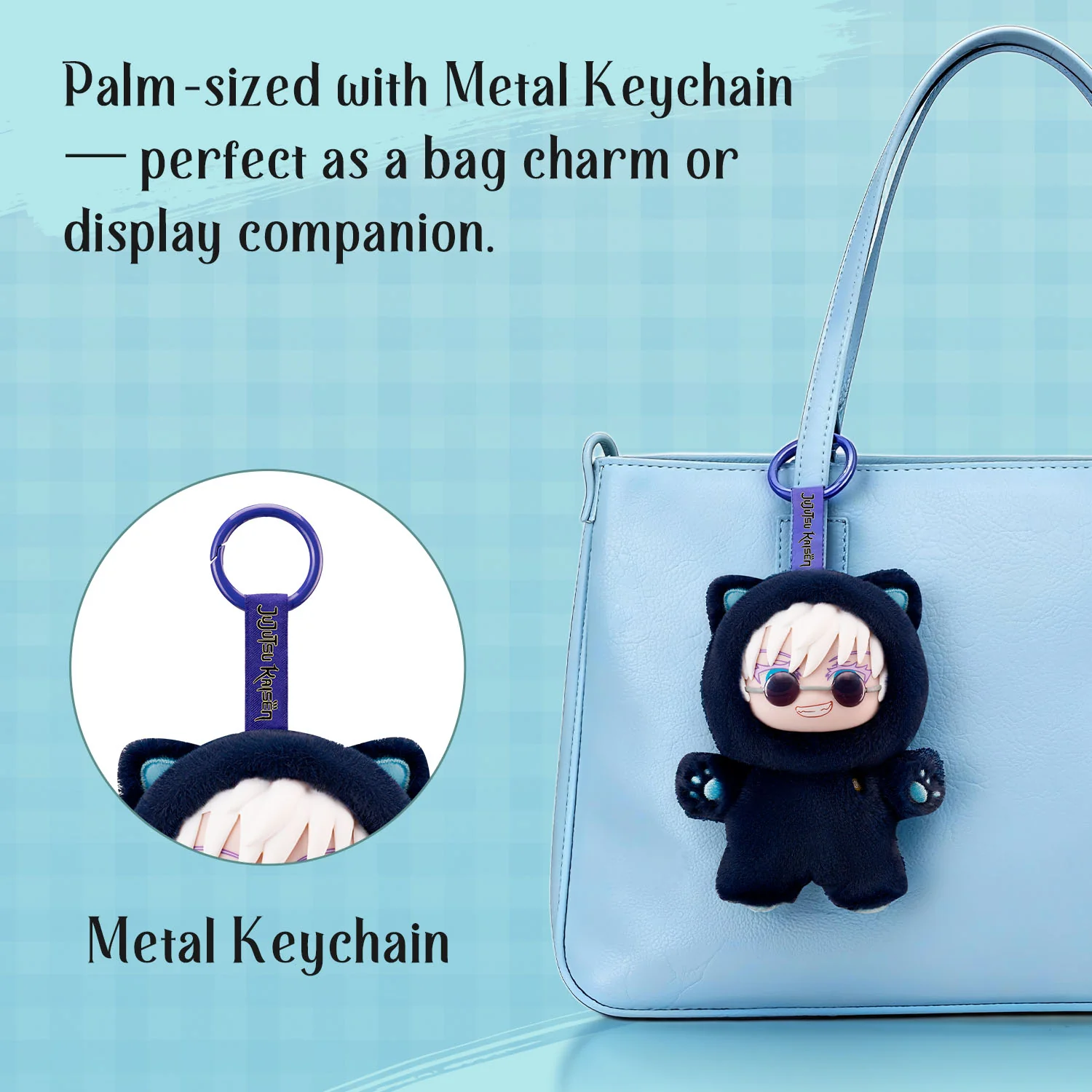 Jujutsu Kaisen Cat Ear Plush Series Random Vinyl Plush Keychain Gallery Image 6