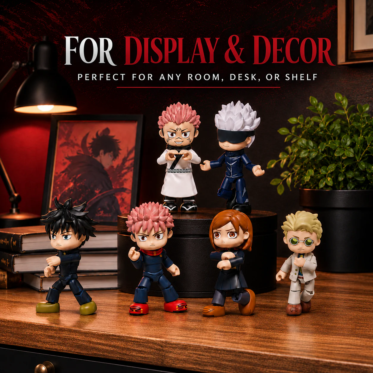 Jujutsu Kaisen Flexi.Figs Total Assault Series Box of 6 Buildable Figures Gallery Image 3