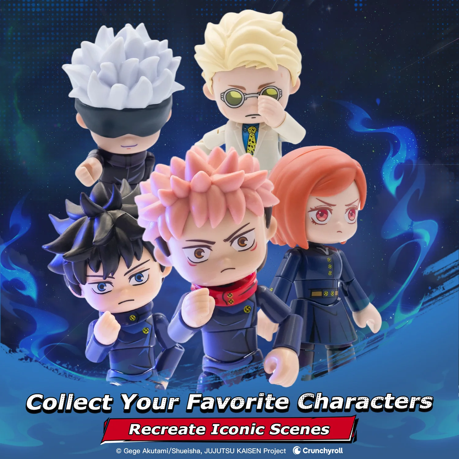 Jujutsu Kaisen Flexi.Figs Total Assault Series Box of 6 Buildable Figures Gallery Image 12