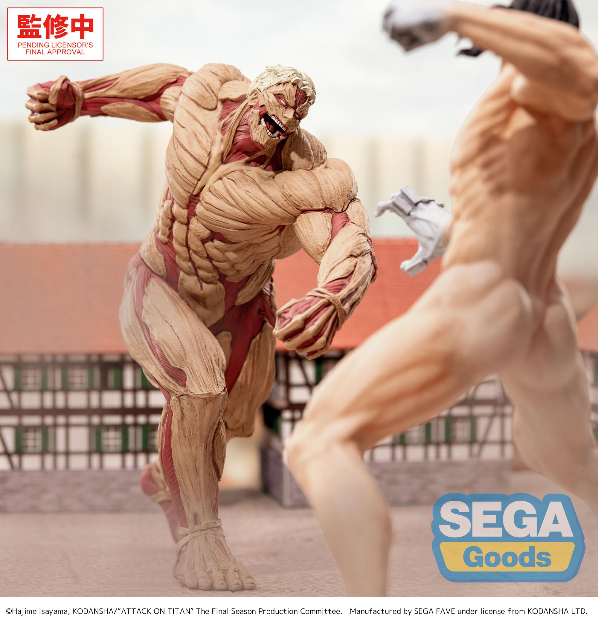 Attack on Titan GigantiX Reiner Braun (Armored Titan Ver.) Figure Gallery Image 7
