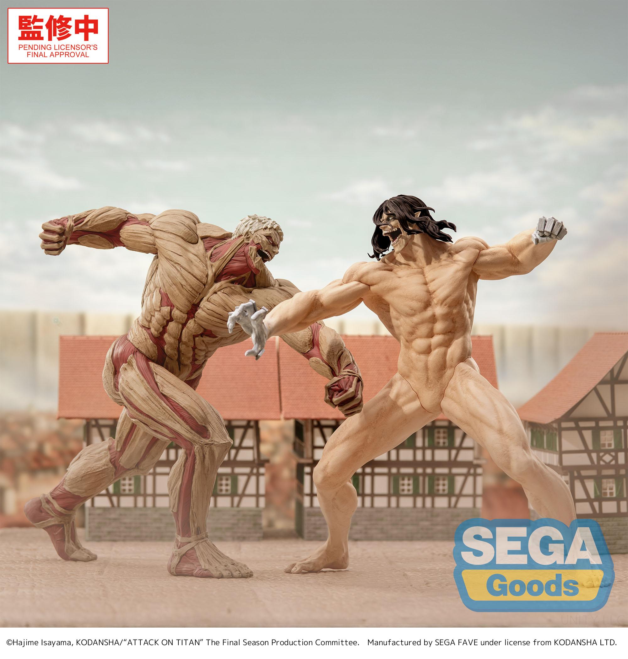 Attack on Titan GigantiX Reiner Braun (Armored Titan Ver.) Figure Gallery Image 6