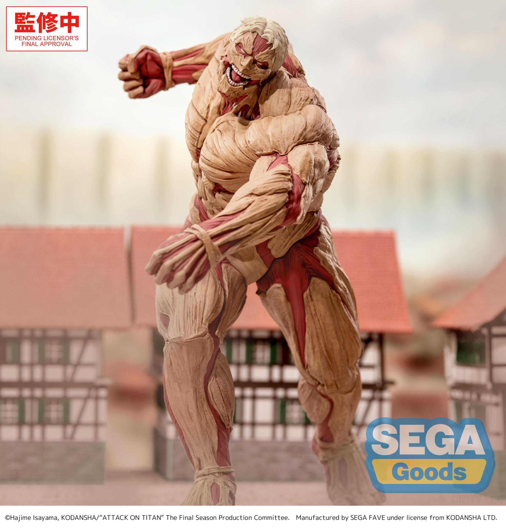 Attack on Titan GigantiX Reiner Braun (Armored Titan Ver.) Figure Gallery Image 3